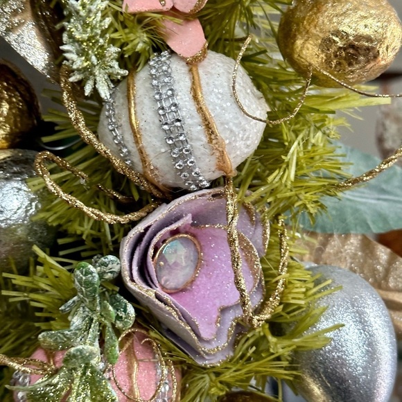 Easter Egg And Flowers Capiz Shell Easter Centerpiece...